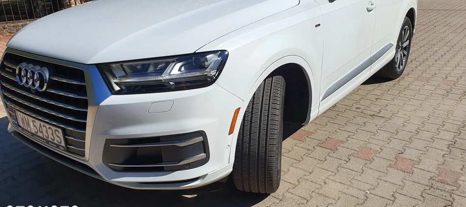 Audi Q7 cena 173000 przebieg: 54000, rok produkcji 2019 z Sulejówek małe 191